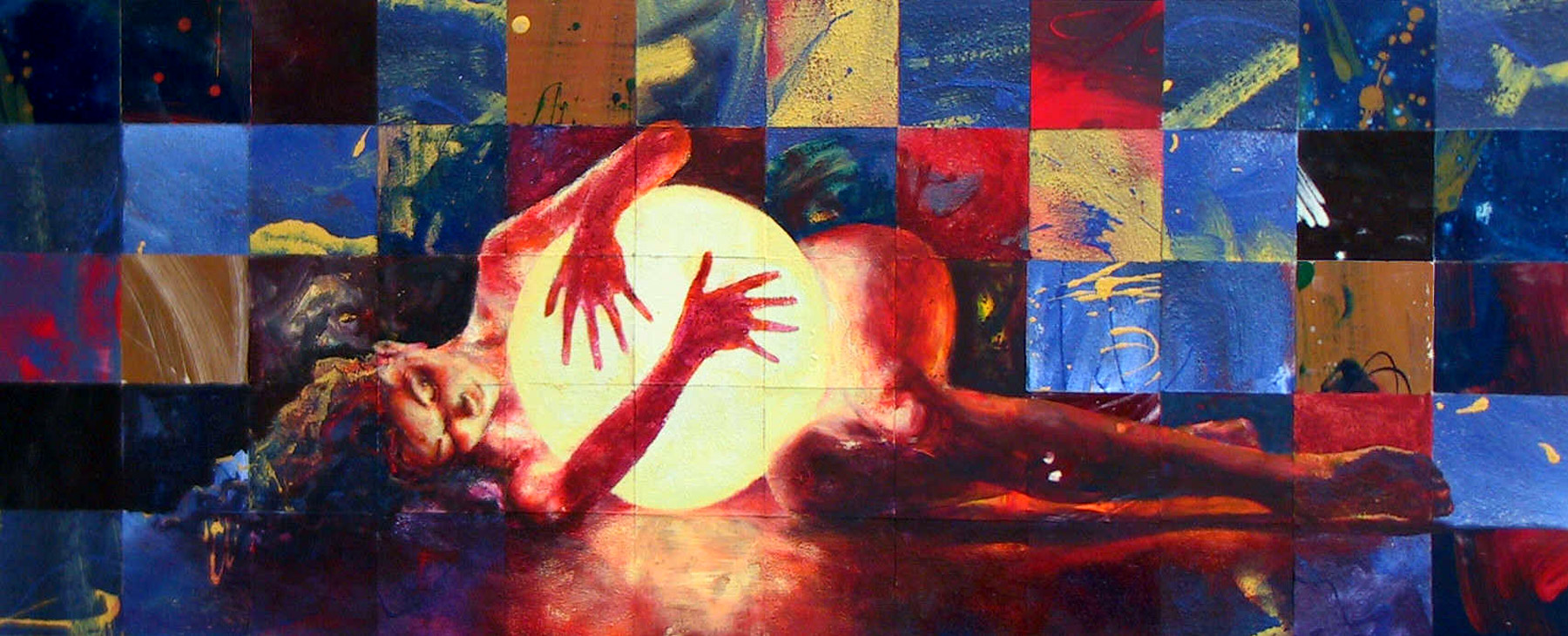 Paolo Di Rosa, Canefora Inversa, 50 x 120 cm