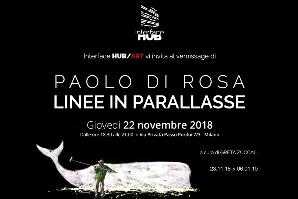 Vernissage mostra "Linee in Parallasse" di Paolo Di Rosa