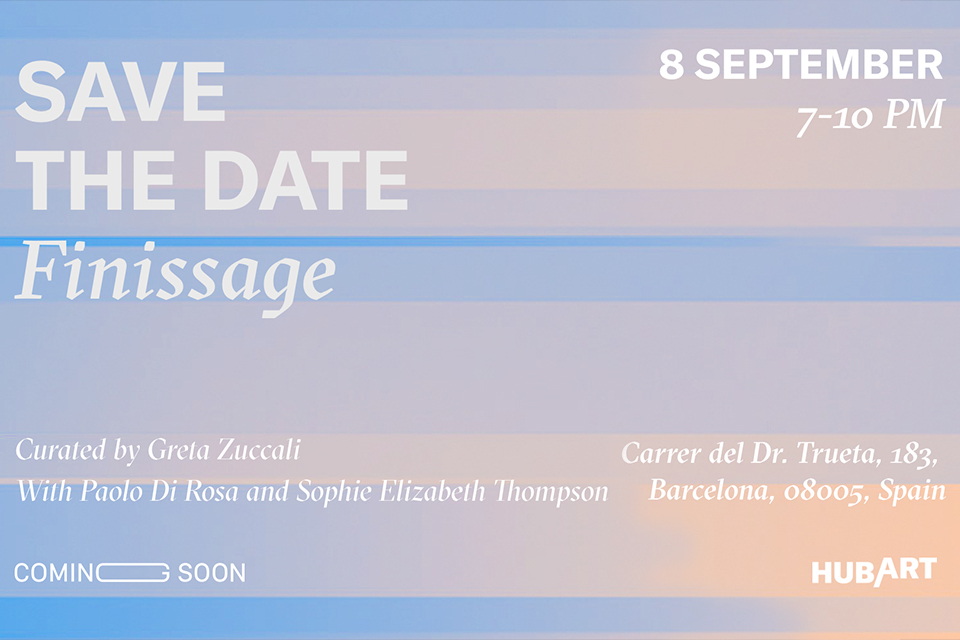 Paolo Di Rosa, Coming Soon. Time is getting longer - BARCELLONA Finissage